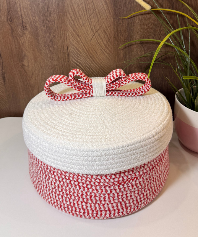 Red Fionka Basket